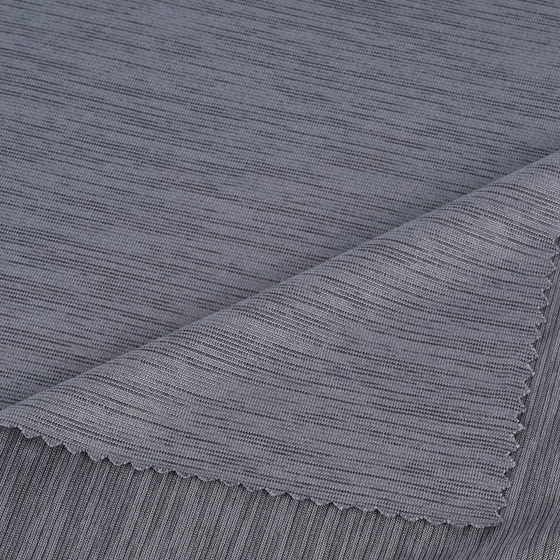 11p116 100%полиэфир Heather Cationic Melange Single Jersey